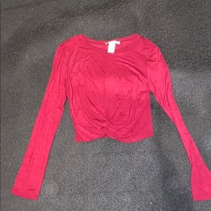 Red women’s top